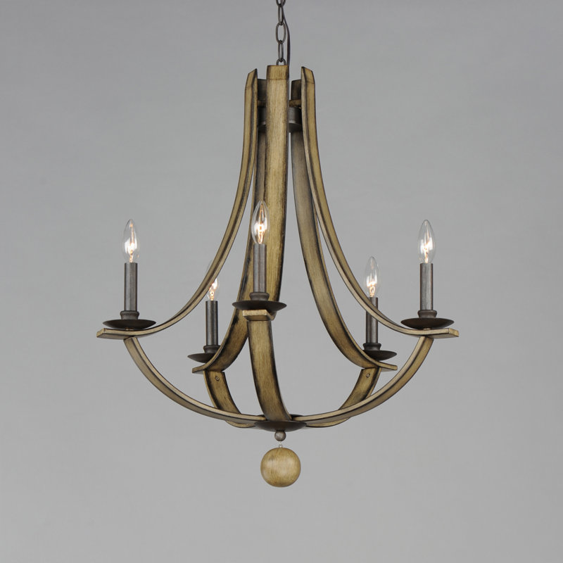 Breeahna 5 - Light Dimmable Empire Chandelier