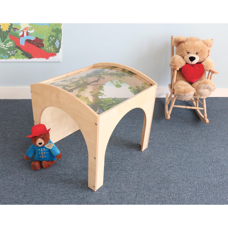 Maisonnette en bois manufacturé 1,91 pi x 2 po enfant nature read retreat