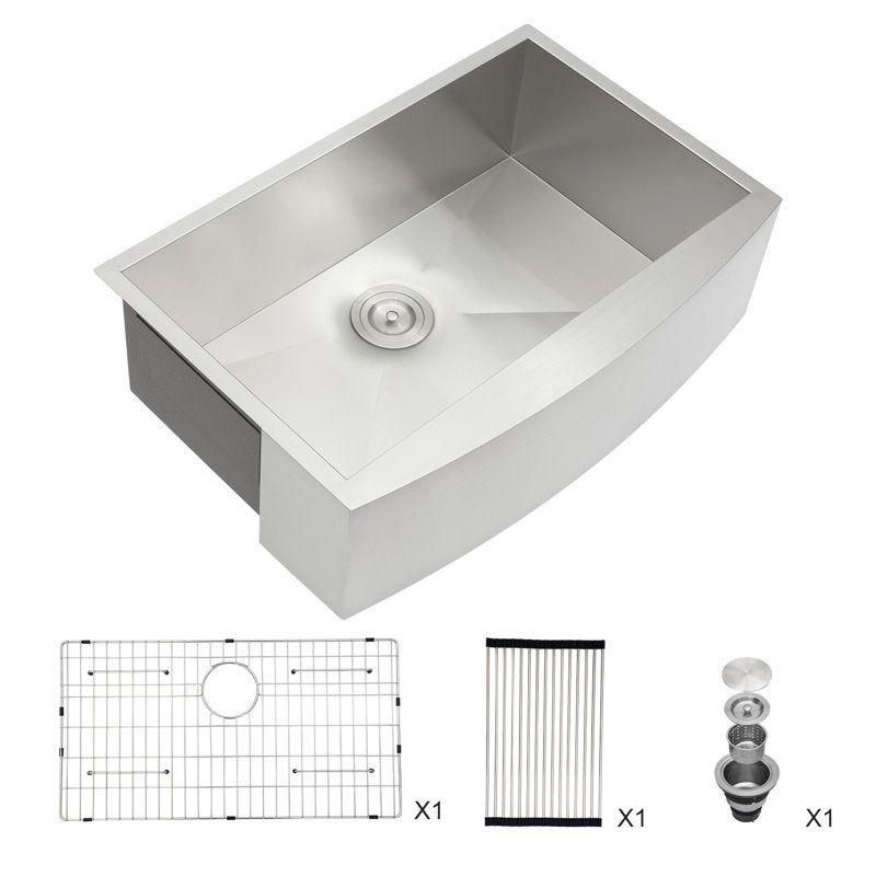 Kitchen Sink, 9" H x 20" W x 30" D