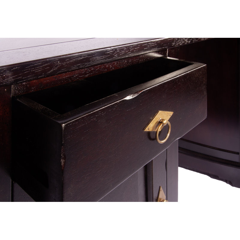 Heerenveen Solid Wood Executive Desk