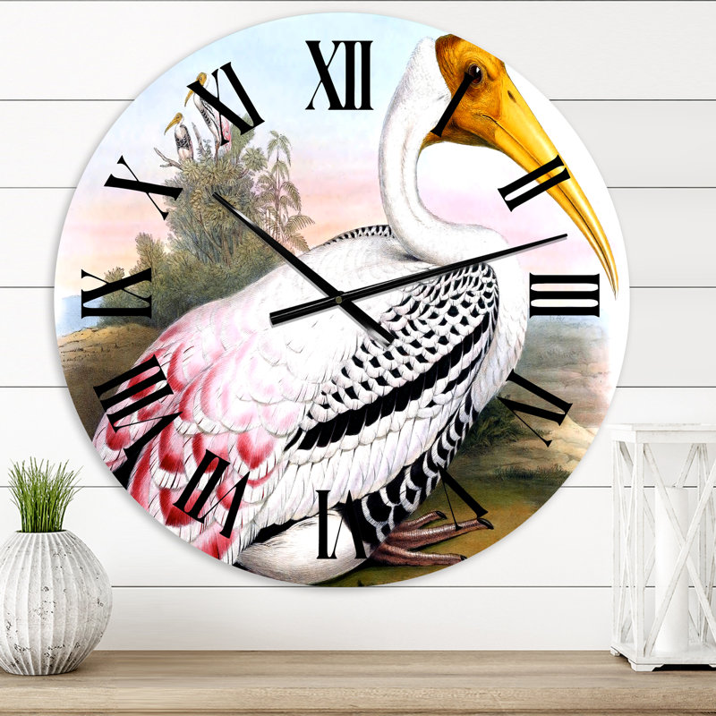 Horloge murale Vinage, Surdimensionné
