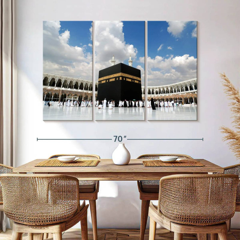 Adella Great Mosque Of Mecca, 42" H x 65" W