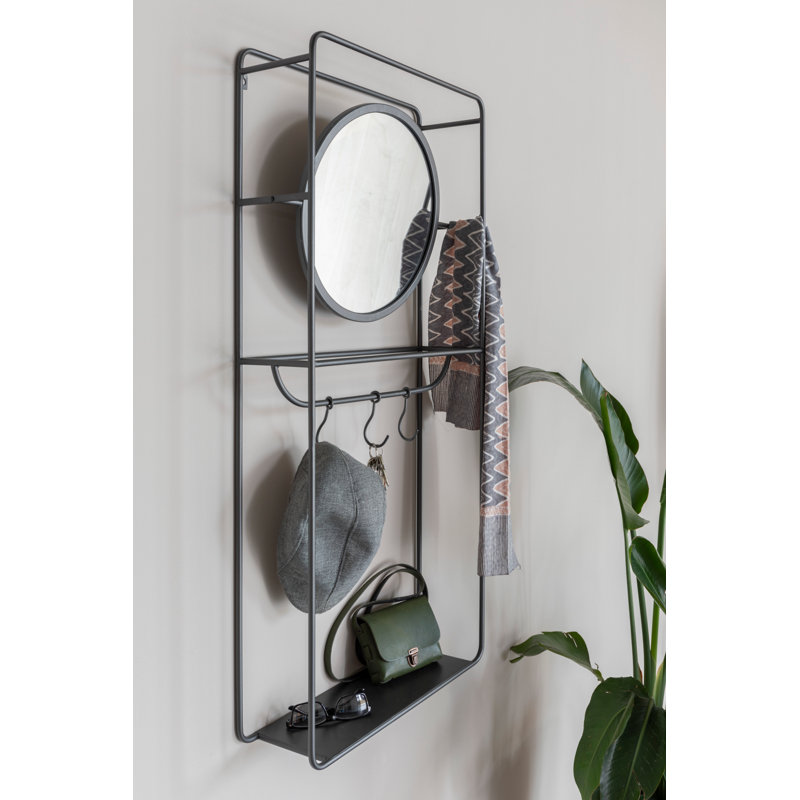 Duco Wall Key Organizer with Key Hooks