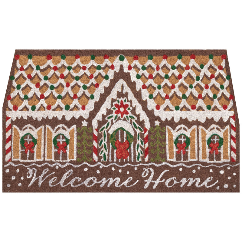 The Holiday Aisle® Yusuke Gingerbread House Welcome