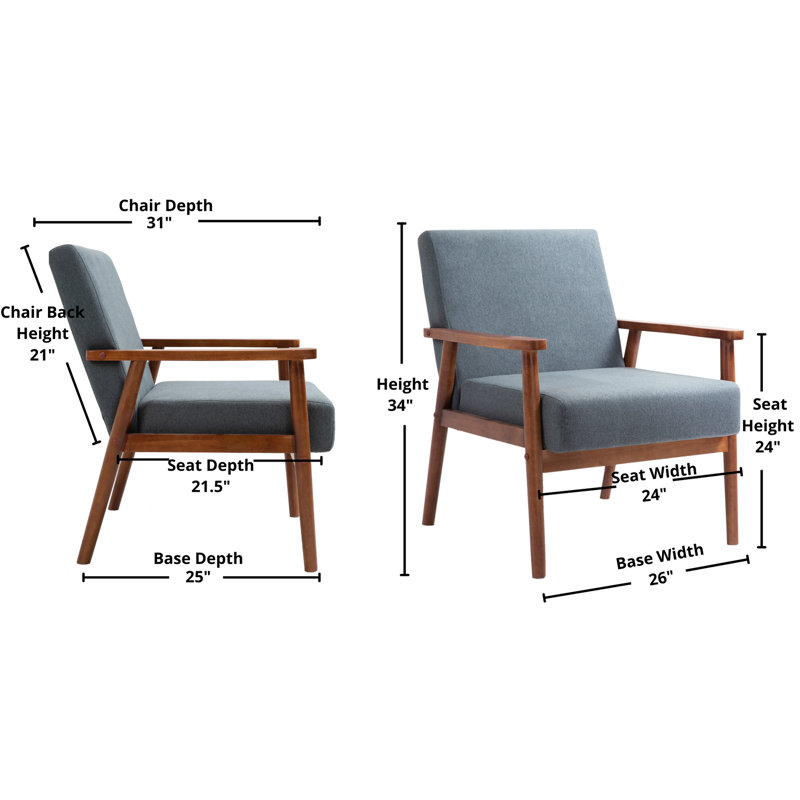 Fauteuil en simili cuir Glennell, Polyester à 100 % gris bleuâtre