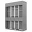 Lit escamotable rotatif avec supports de rangement cachés, lit mural multifonctionnel peu encombrant pour le bureau à domicile et les petites pièces-132396720