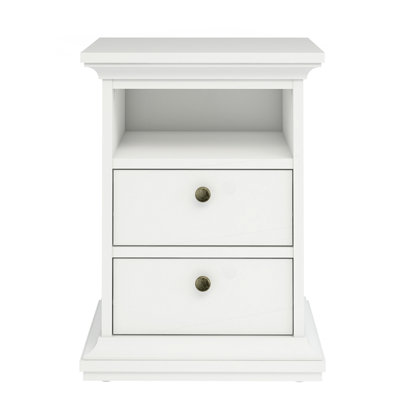 Woodburn Manufactured Wood Bedside Table
