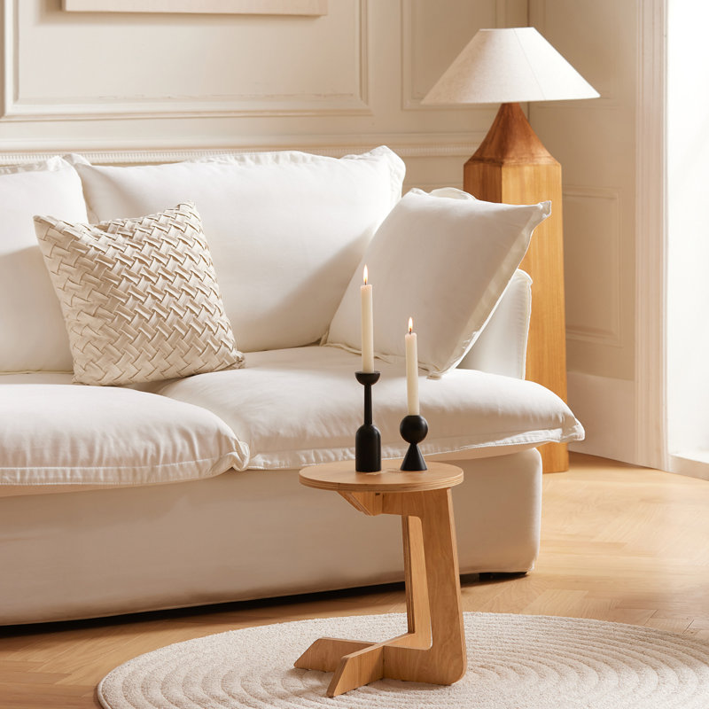 Matriona Solid Wood C Table End Table