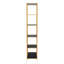 Romilda 185cm H x 77cm W Steel Etagere Bookcase-56473352