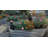 6x2x1.5ft Oval Metal Raised Garden Bed, Gray-1010096097