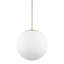 Luminaire suspendu sphère 1 lumière Kimbrielle-435080893