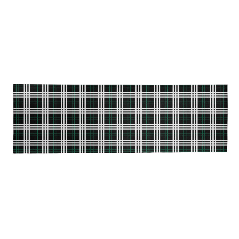 Plaid Indoor Rug, Runner 2'6" x 8'