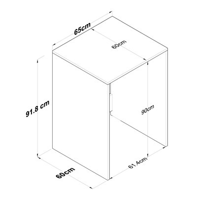 Armoire pour machine à laver