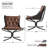 Alyrah 29'' Wide Genuine Leather Accent Chair