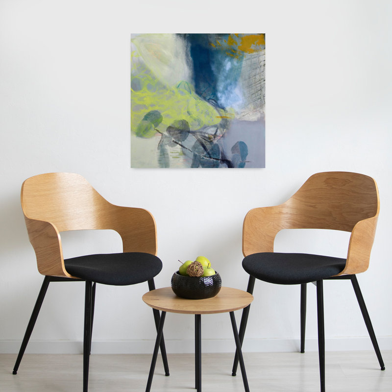 Clearing Space, art contemporain abstrait, H 24 po x l 24 po