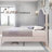 Farmhouse Solid Wood Bed Frame-982084940-982084941