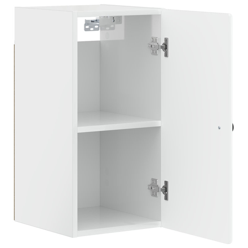Bathroom Cabinet, High Gloss White