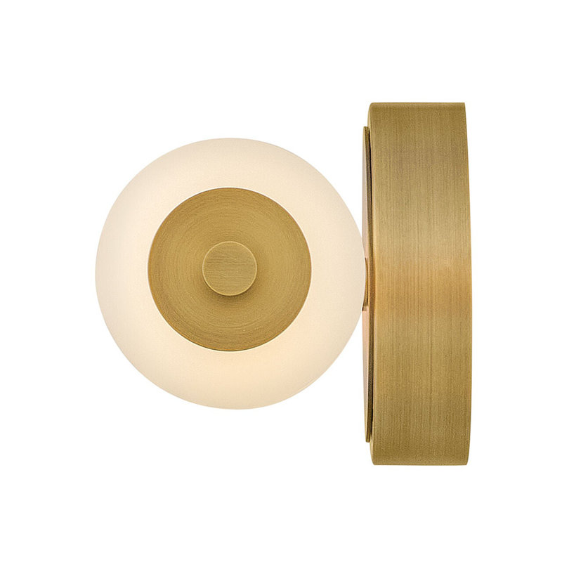Trigo 1 - Light LED Bath Bar by Lisa McDennon, Lacquered Brass