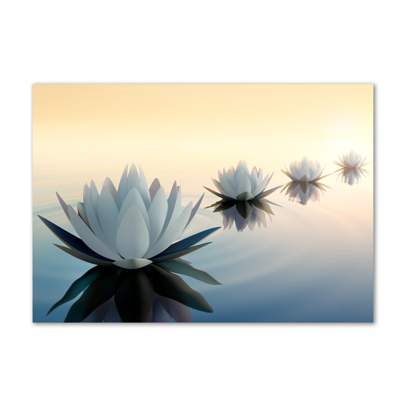 Lotus Flowers - Wrapped Canvas Print