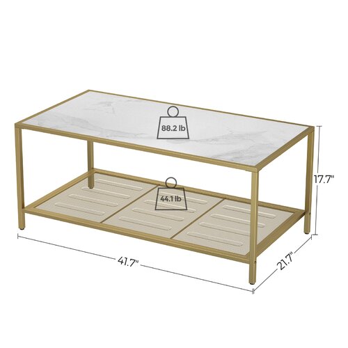 Everly Quinn Mcatee Coffee Table & Reviews | Wayfair