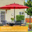 Parasol de patio à 3 niveaux 10 pi Ocilla-925422314