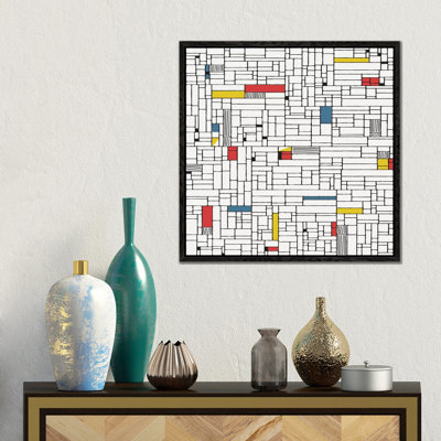 Computer Grid by Hemingway Design - Gallery-Wrapped Canvas Giclée on Canvas