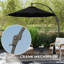 294cm Tilt Parasol