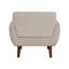 Chaise d'appoint rembourrée et capitonnée-1099036713