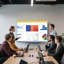 JYXCN 55 po 4K Smartboard, tableau blanc multi-touch double OS et affichage interactif de partage sans fil Smartboard pour la formation, les bureaux