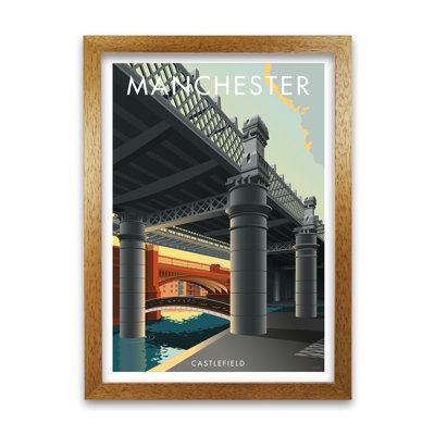 Manchester Castlefield 1 Piece Wall Art