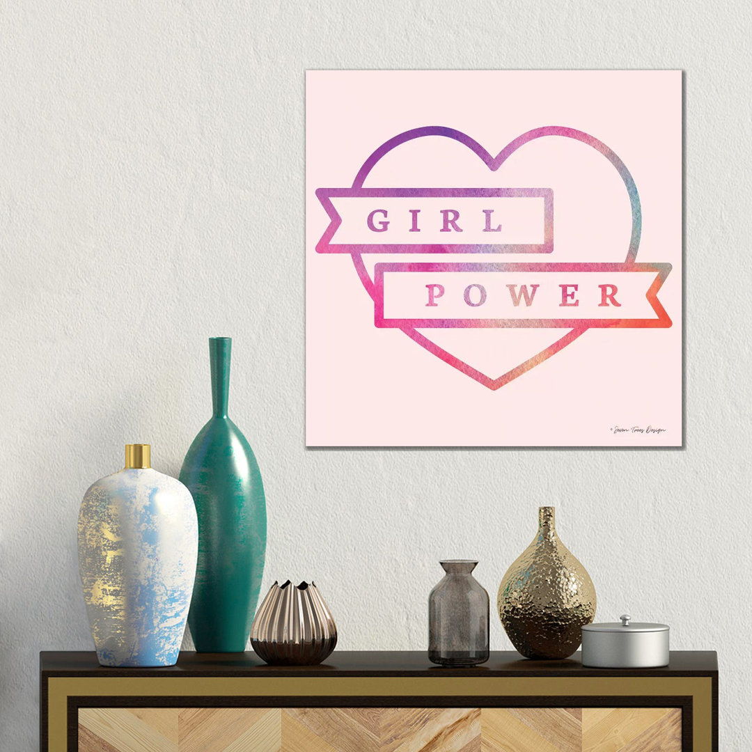 Girl Power IV von Seven Trees Design - Galerie-verpackte Leinwand Giclée auf Leinwand