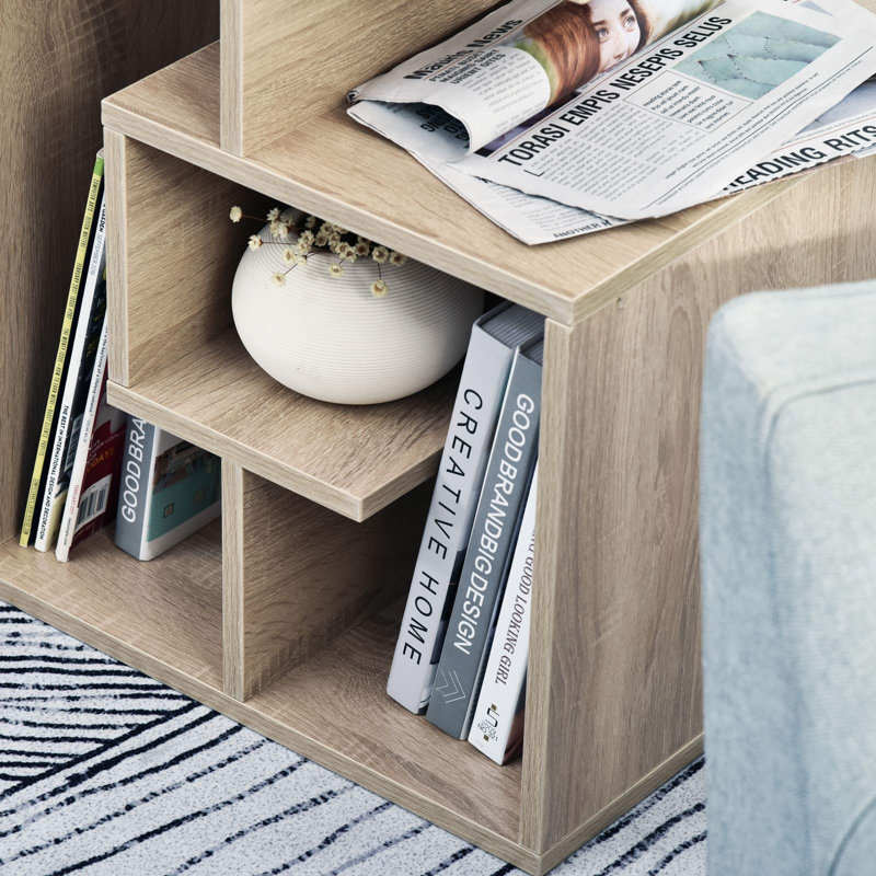 Rep Floor Shelf End Table, Brown