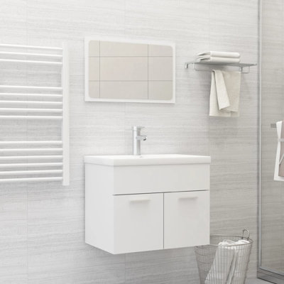 Cupani Vanity & Mirror Set