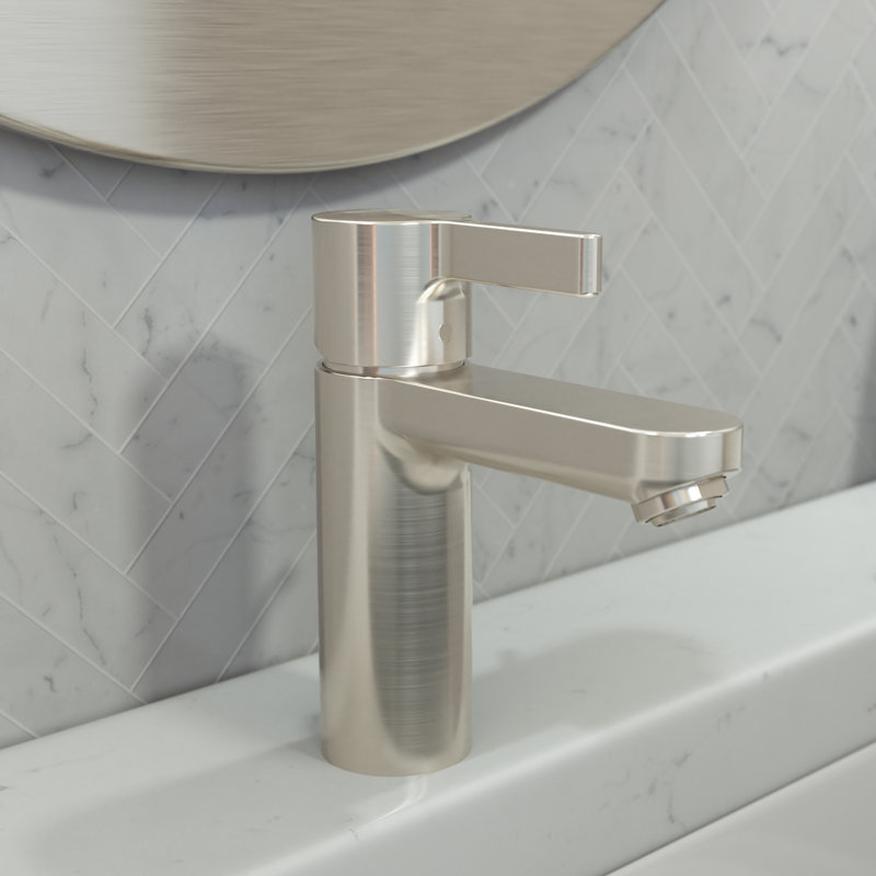 Metris S Single Hole Bathroom Faucet, Brushed Nickel