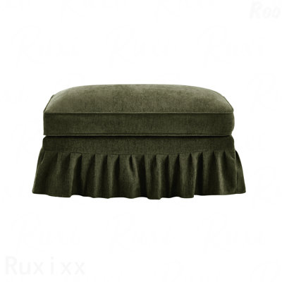 Repose-pieds en chenille - pour le salon