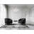 18-Light Orb Globe Chrome Chandelier With Crystal Accents
