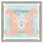 Casablanca to Paris Peach Print Glam Jungle by Oliver Gal, Black Frame, 12 x 12-1072995308-1072995315