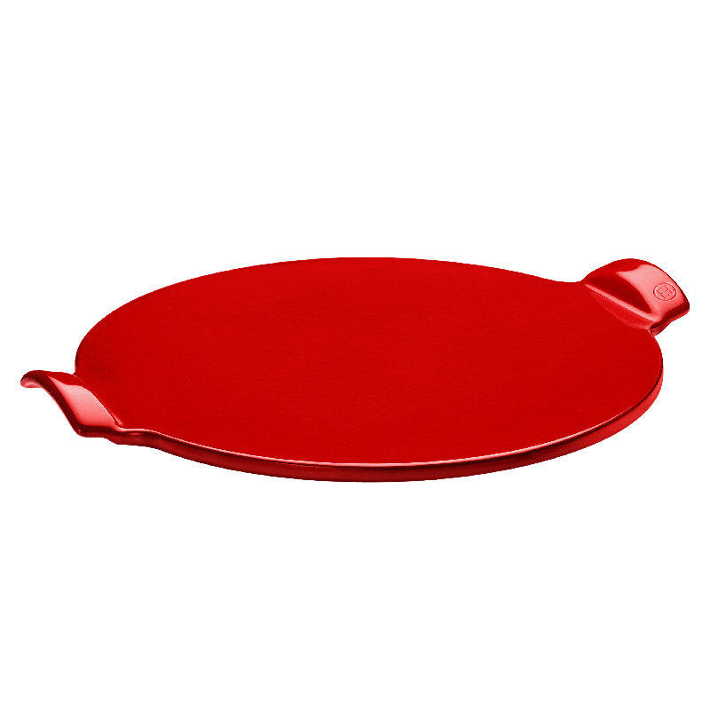 Flame Pizza Stone, Burgundy