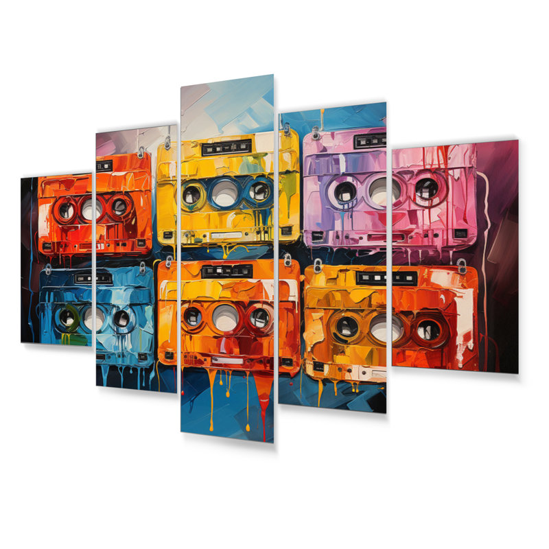 Cassette Tapes Chromatic Cassettes " Cassette Tapes Chromatic Cassettes " 5 - Pieces