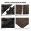 Carreaux de terrasse en bois 12 po x 12 po-94829036