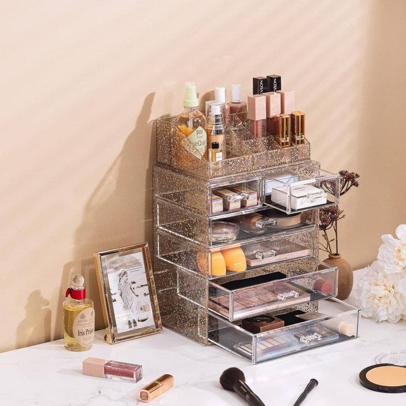 Organisateur de maquillage en plastique Kerin