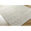 Knoxville Hand Knotted Wool Vintage Look Area Rug in Ivory-1901573301