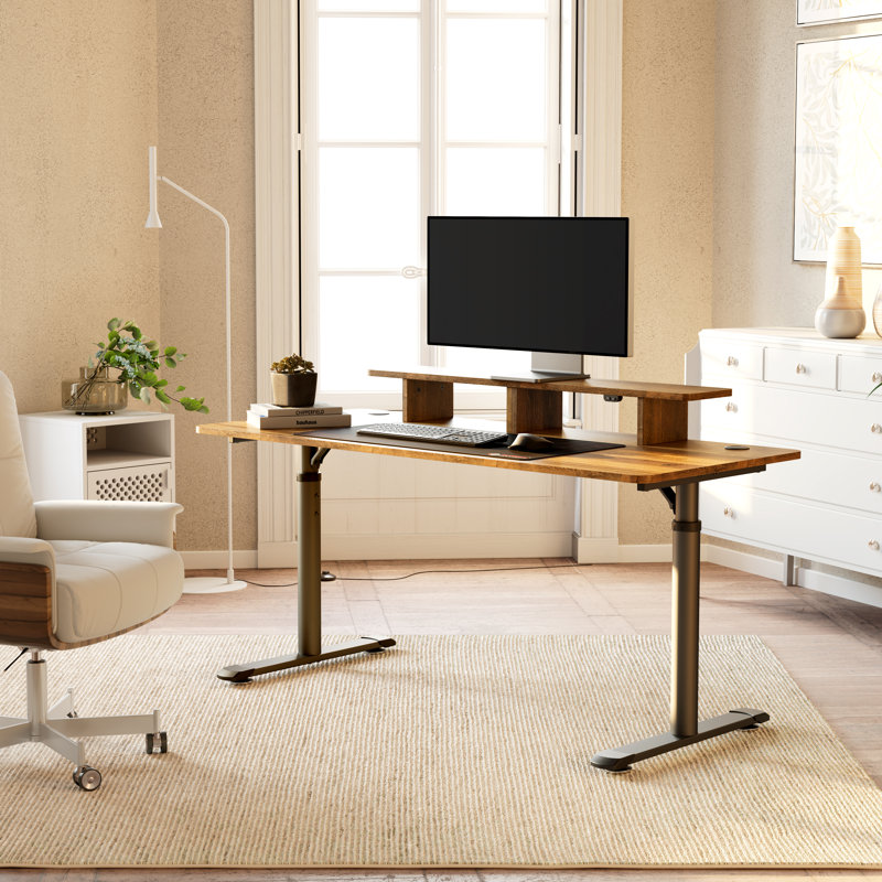 Desborough 60 Inch Mechanical Adjustable Desk