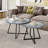 Round Nesting Coffee Table Set