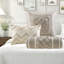 Elegant Tufted Bedding Sets, Polyester Comforter, Ivory Sophistication