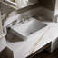 Vox Vitreous China Rectangular Vessel Bathroom Sink with Overflow-856925028-870115903
