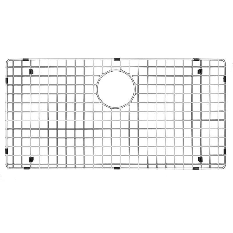 Karran 29 In. X 15-1/8 In. Stainless Steel Bottom Grid Fits Qa-740 and Qar-740