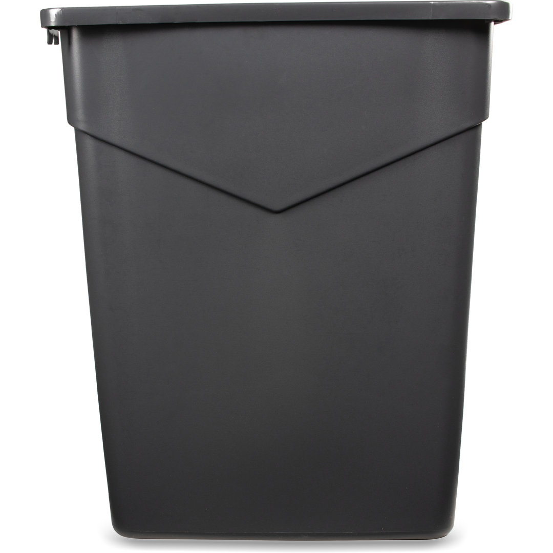TrimLine™ Polyethylene (LLDPE) Open Outdoor Trash & Recycling Bin - 15 Gallons (Set of 4) Carlisle Food Service Products