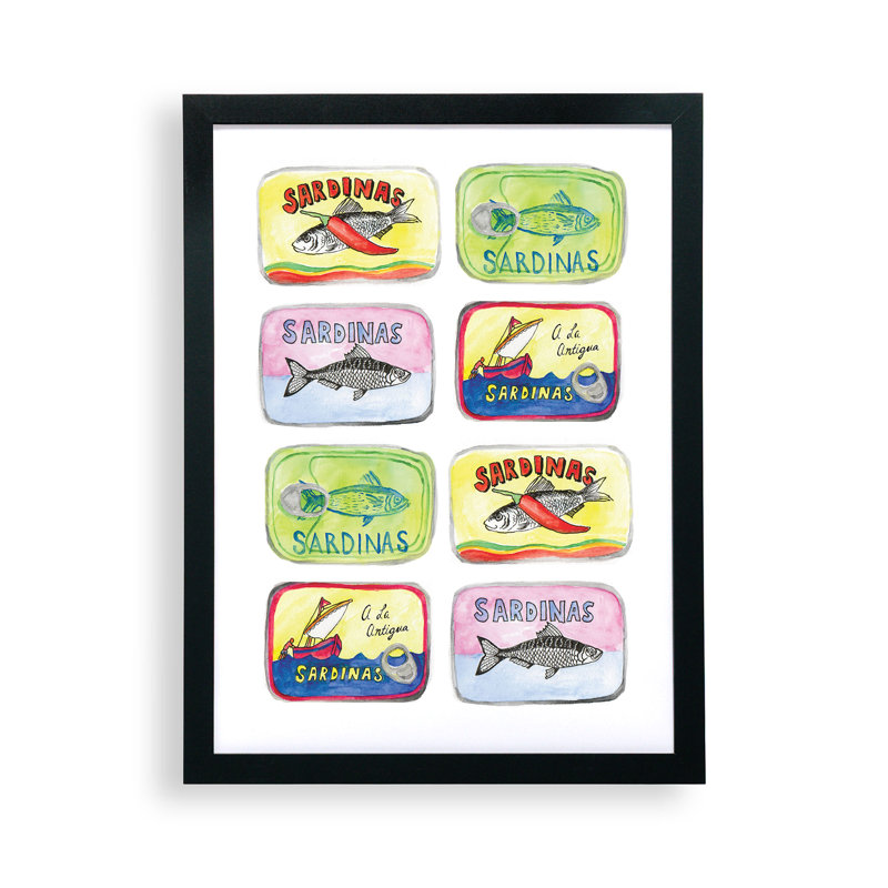 adrianne Sardinas Framed Poster, 16" H x 12" W