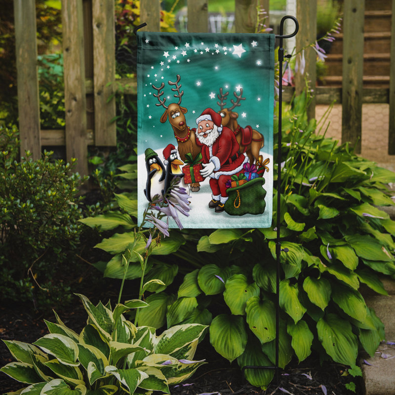 Double Sided Polyester Animal Garden Flag, 15" H  x 11" W